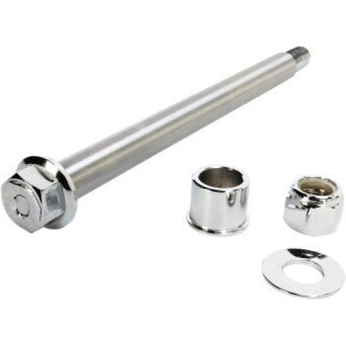 PartzBiz HD: 3477576-Chrome Axle Kit Package Front 10” 3/4” Harley Softail Springer 00-06 Twin Cam PartzBiz HD: 3477576-Chrome Axle Kit Package Front 10” 3/4” Harley Softail Springer 00-06 Twin Cam
