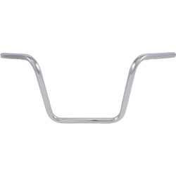 PartzBiz HD 0601-1216 - Chrome 12” Ape Hangers Handlebars 1” Harley Touring Softail Custom Chopper TBW