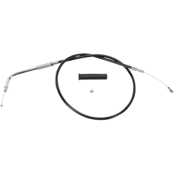 PartzBiz HD 0651-0148 - Black Vinyl Idle Cable 43 1/2” 90 Degree 4 3/4” Travel Harley 96-17 Big Twin Cam PartzBiz HD 0651-0148 - Black Vinyl Idle Cable 43 1/2” 90 Degree 4 3/4” Travel Harley 96-17 Big Twin Cam