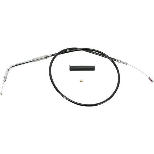 PartzBiz HD: 3473834-Black Vinyl Idle Cable 43 1/2” 90 Degree 4 3/4” Travel Harley 96-17 Big Twin Cam