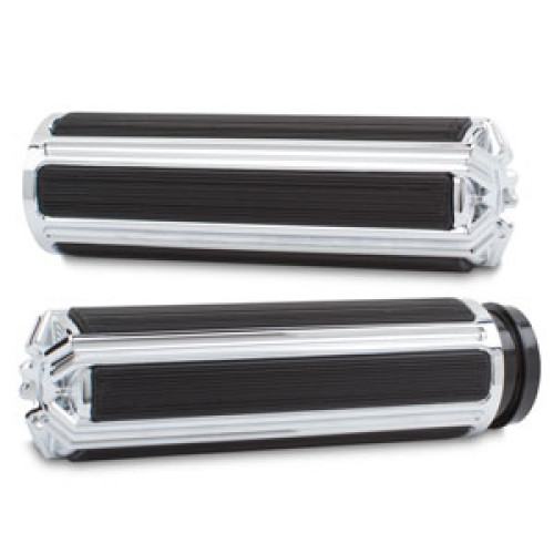 PartzBiz HD: 3442527-Arlen Ness 10 Gauge Cut Chrome Grips Electronic Throttle Wire Harley Touring TBW
