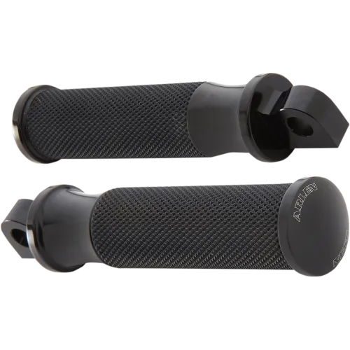 PartzBiz HD: 3461531-Arlen Ness Smoothie Fusion Footpeg Passenger Black Male Mount Rubber Fixed Style PartzBiz HD: 3461531-Arlen Ness Smoothie Fusion Footpeg Passenger Black Male Mount Rubber Fixed Style