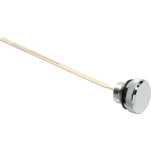 PartzBiz HD: 3489164-Drag Specialties Chrome Aluminum Oil Dipstick Filler Cap 1991-1998 Dyna FXD