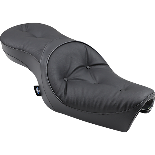 PartzBiz HD: 3448062-Drag Specialties Black Low-Pro Two Up Seat Pillow Harley XL Sportster 2004-2020