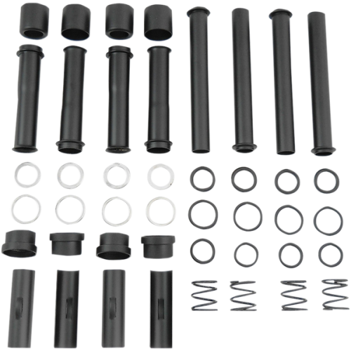 PartzBiz HD: 3491287-Drag Pushrod Tube Kit Package Black Harley Sportster XL 1986-2003