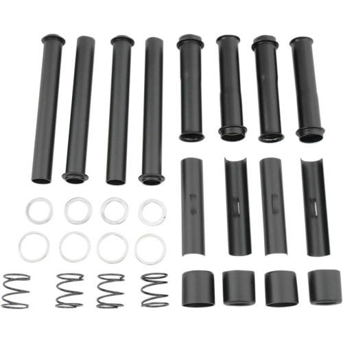 PartzBiz HD: 3491252-Drag Pushrod Tube Kit Package Black Harley Big Twin Cam Trike 84-99 PartzBiz HD: 3491252-Drag Pushrod Tube Kit Package Black Harley Big Twin Cam Trike 84-99