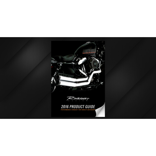PartzBiz HD: 3453103-Rinehart Black True Dual Exhaust & Tips 3.5” Mufflers 95-08 Harley Touring