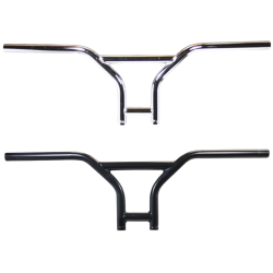 PartzBiz HD 101-0153 - TC Bros. แฮนด์จักรยาน BMX ขนาด 1 นิ้ว - Chrome Smooth