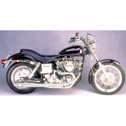PartzBiz HD: 3448779-Chrome Thunderheader 2 เป็น 1 ระบบท่อไอเสีย 1970-1983 Harley FX Shovelhead