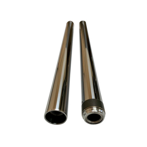 PartzBiz HD: 3467686-Chrome 39mm Front Fork Tubes Set Pair 24.25 Stock Harley Sportster Dyna FXR XL