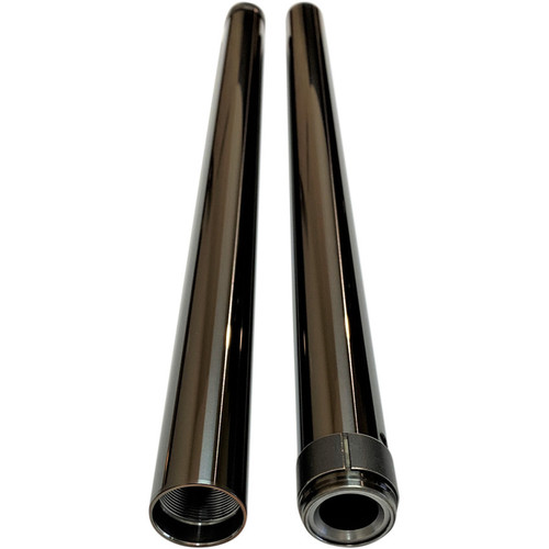 PartzBiz HD: 3467731-Black 39mm Front Fork Tubes Pair Set 24.25 Stock Harley Sportster Dyna FXR XL
