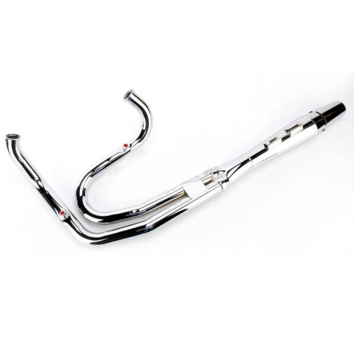 PartzBiz HD: 3446239-Chrome Thunderheader 2 เป็น 1 ระบบท่อไอเสีย 12-17 Harley Softail