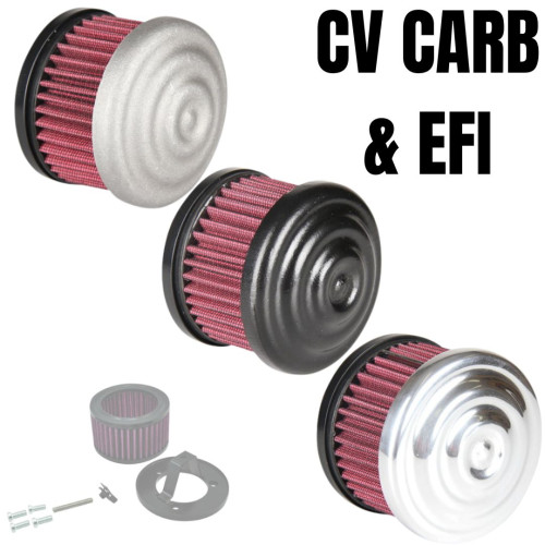 PartzBiz HD: 3441145-TC Bros. Ripple Black Air Cleaner HD CV Carbs & EFI PartzBiz HD: 3441145-TC Bros. Ripple Black Air Cleaner HD CV Carbs & EFI