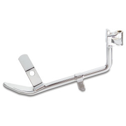 PartzBiz HD 11-016 - Arlen Ness 1” Lowered Kickstand Chrome Steel Harley Softail FXST FLST 00-06