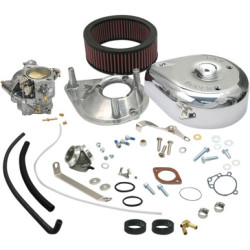 PartzBiz HD 11-0406 - S&S Super E Carb Carburetor Kit 1979-1985 Harley Sportster Ironhead XL 11-0406