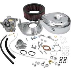 PartzBiz HD 11-0409 - New S&S Super E Shorty Carb Carburetor Kit 1991-2003 Harley Sportster XL 11-0409