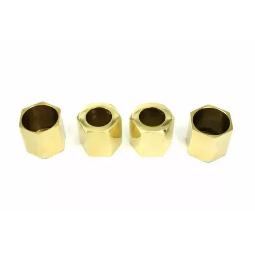 PartzBiz HD: 3456084-Pushrod Cover Cup Set Brass For Tube Harley Sportster Ironhead Super Glide FL