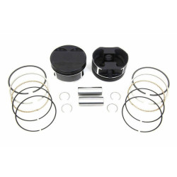 PartzBiz HD 11-9976 - 107” 11:1 Wiseco Armor X Piston Kit Harley Engine Harley Touring Softail +4.2cc