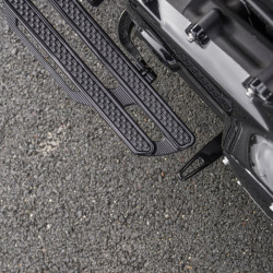 PartzBiz HD 110-001 - Arlen Ness Kickstand Tab Extension Black Bolt-On Aluminum Harley Touring 1982+
