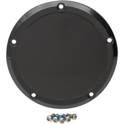 PartzBiz HD 1107-0556 - Drag Specialties ฝาครอบ Derby สีดำเงา ระบบเกียร์ 16+ Harley Touring