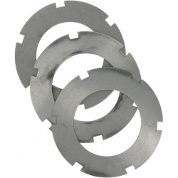 PartzBiz HD 1131-0433 - Drag Specialties Steel Clutch Plates Kit 3 Set Harley Big Twin Knuckle 37975-41