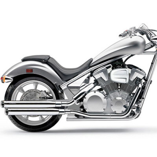 PartzBiz HD: 3446597-Cobra Chrome 3‚” ท่อไอเสีย 2010-2016 Honda Fury Stateline Saber