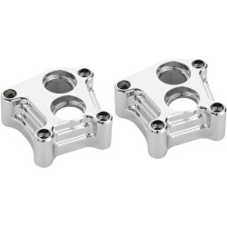PartzBiz HD 12-572 - Arlen Ness 10 Gauge Chrome Billet Lifter Tappet Block Cover Harley Big Twin Cam