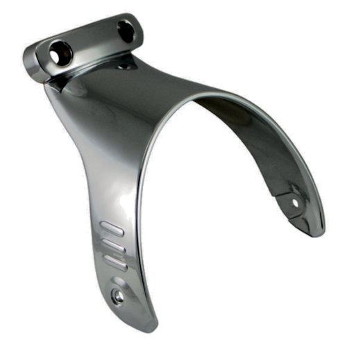 PartzBiz HD: 3491291-V-Factor Headlight Black Lights & Bracket Chrome Aluminum Harley V-Rod 2002+
