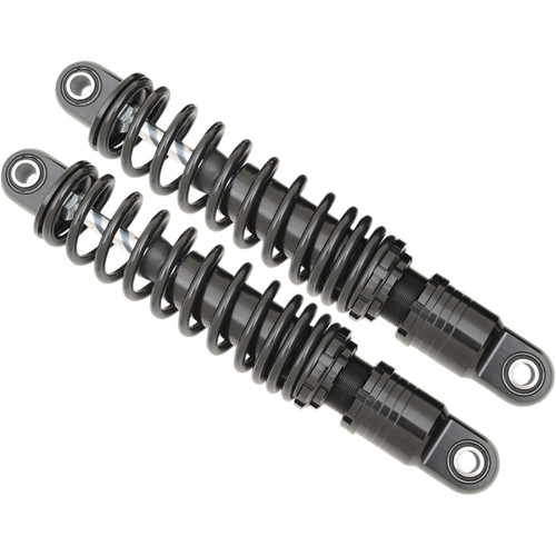 PartzBiz HD: 3443492-Black 11” Rear Coil Overs Shocks Ride Adjustable Harley Touring Nitrogen Gas 84+