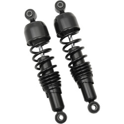 PartzBiz HD 1310-1304 - Drag Specialties Chrome 12‚” โช๊คไนโตรเจนทดแทน Harley Dyna FXD