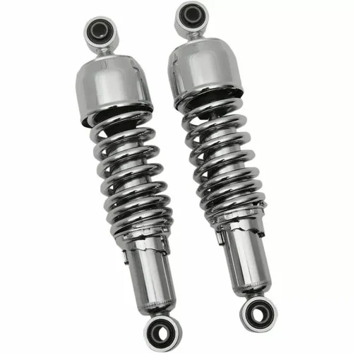 PartzBiz HD: 3450657-Drag Specialties Chrome 11‚” โช้คอัพไนโตรเจนแบบทดแทน Harley Touring