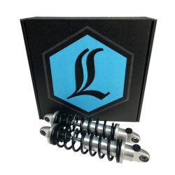 PartzBiz HD 1310-1606 - Legend Revo-A Anodized Silver 13‚” Performance Coil Shocks คู่ Harley Dyna 91-17 PartzBiz HD 1310-1606 - Legend Revo-A Anodized Silver 13‚” Performance Coil Shocks คู่ Harley Dyna 91-17