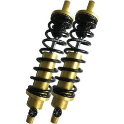 PartzBiz HD 1310-1748 - Legend Revo-A Coil Suspension 13” Standard Gold Adjustable Shocks Harley 04+ XL