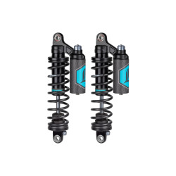 PartzBiz HD 1310-1893 - Legend Revo-Arc Piggyback Coil Suspension 14 โช๊คสำหรับงานหนัก Harley 91-17 Dyna PartzBiz HD 1310-1893 - Legend Revo-Arc Piggyback Coil Suspension 14 โช๊คสำหรับงานหนัก Harley 91-17 Dyna