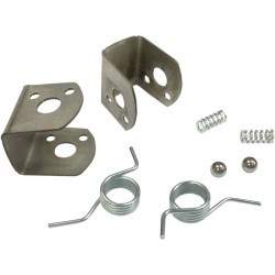 PartzBiz HD 1620-1840 - Drag Specialties Footpeg Peg Passenger Hardware Kit Harley 18+ Dyna Softail FX