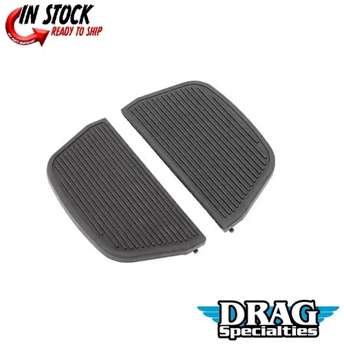 PartzBiz HD: 3444316-Black Rubber Passenger Floorboard Replacement Inserts Harley Touring Softail 06+