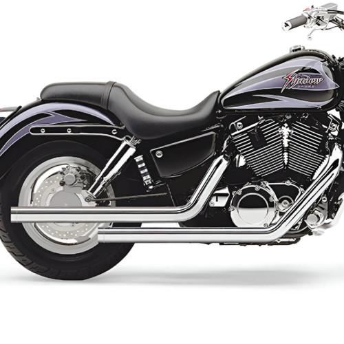 PartzBiz HD: 3449039-Cobra Chrome Dragsters Exhaust Pipes 2000-2007 Honda Shadow Sabre 1100 1623T