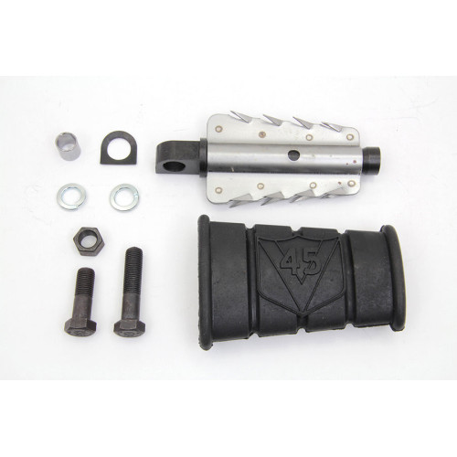 PartzBiz HD: 3471651-Fudgesickle 45 V Kick Starter Pedal Black Rubber Replacement Harley Ironhead Pan