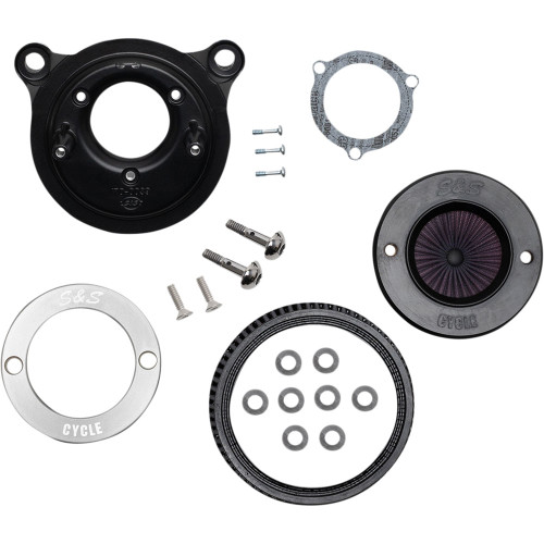 PartzBiz HD: 3480279-S&S Cycle Chrome Ring Air Stinger Cleaner Filter Harley 2001-17 Twin Cam EFI