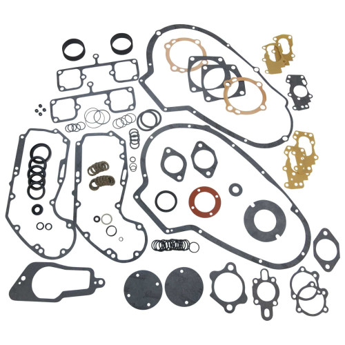 PartzBiz HD: 3441250-ชุดอุปกรณ์สร้างปะเก็นเครื่องยนต์ James Complete Rebuild Kit Harley Late Ironhead Sportster 1000