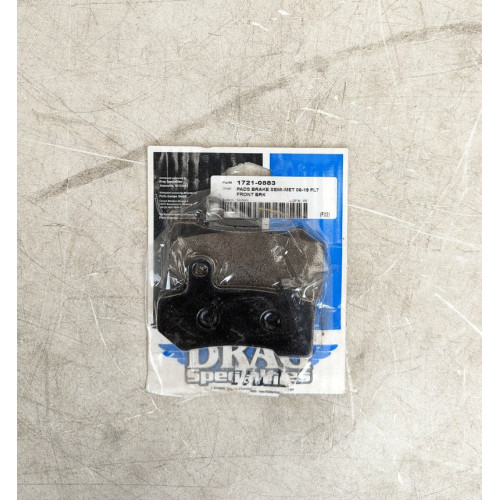 PartzBiz HD: 3491689-Semi Metallic Front Rear Brake Pads Set Pair 2008+ Harley Touring Bagger V-Rod