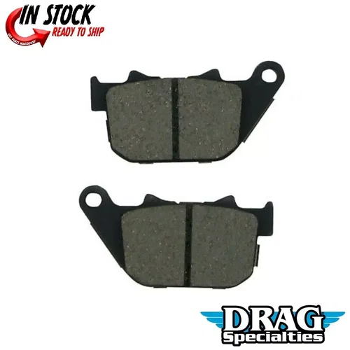 PartzBiz HD: 3492614-Drag Semi Metallic Rear Brake Pads Pair Set OE Harley XL Sportster 04-13