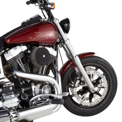 PartzBiz HD 18-761 - Arlen Ness Wrinkle Black Replacement Stage 1 Big Sucker Air Cleaner Cover Harley PartzBiz HD 18-761 - Arlen Ness Wrinkle Black Replacement Stage 1 Big Sucker Air Cleaner Cover Harley