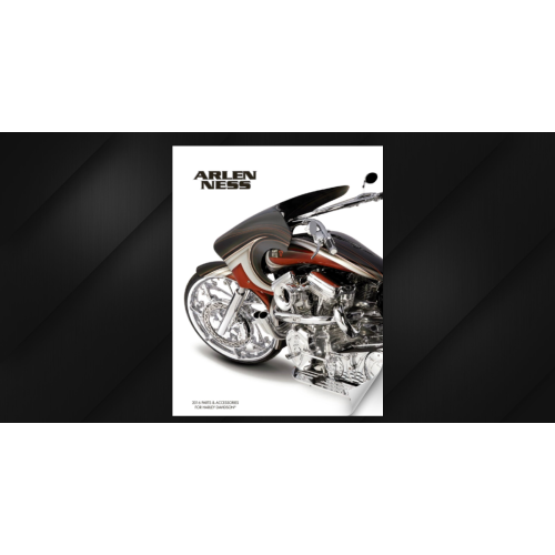 PartzBiz HD: 3484541-Arlen Ness Slot Track Air Cleaner Filter Kit Chrome Harley Touring Softail 08-17