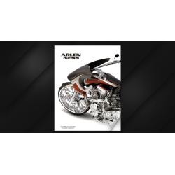 PartzBiz HD 18-929 - Arlen Ness Deep Cut Inverted Filter Kit Black Harley Twin Cam Softail 99-17