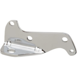 PartzBiz HD 1861-1208 - Drag Specialties Chrome Exhaust Mount Front Bracket Harley 82-00 FXR 65670-82B
