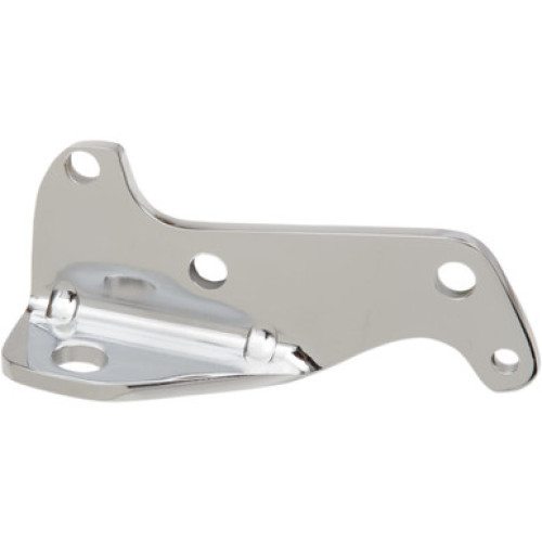 PartzBiz HD: 3483377-Drag Specialties Chrome Exhaust Mount Front Bracket Harley 82-00 FXR 65670-82B