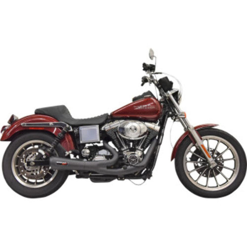 PartzBiz HD: 3476254-Bassani Road Rage Ripper 2 Into 1 Black Exhaust System Pipe Harley Dyna 91-05 PartzBiz HD: 3476254-Bassani Road Rage Ripper 2 Into 1 Black Exhaust System Pipe Harley Dyna 91-05