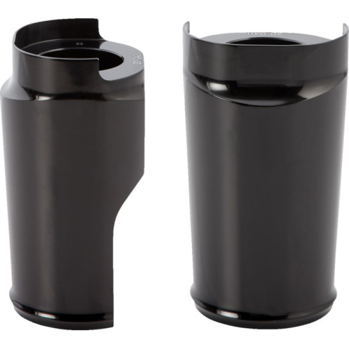 PartzBiz HD: 3484241-Arlen Ness Fat Tire Fork Sliders Boot Covers Black Pair Set Harley Touring 2014+ PartzBiz HD: 3484241-Arlen Ness Fat Tire Fork Sliders Boot Covers Black Pair Set Harley Touring 2014+