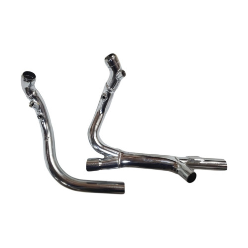 PartzBiz HD: 3482666-Chrome Werks Hideaway Header Chrome Nickel O2 Port Indian Roadmaster 21-22
